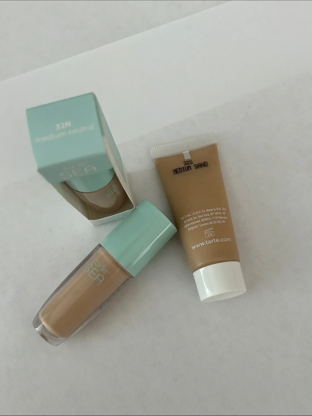 tarte SEA Liquid Concealer & Amazonian Clay Foundation - Warm Tan